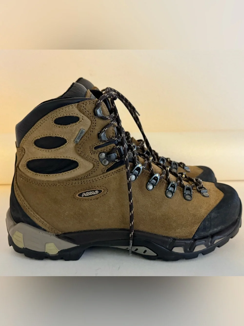 Asolo Power Matic 100 GV Men's Hiking Boots Waterproof Leather Backpacking - 9.5